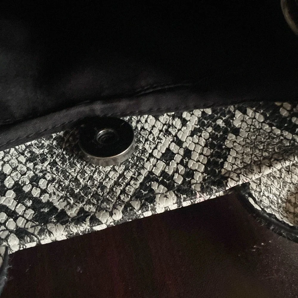 Snakeskin Pattern clutch Women's Handbag small Purse